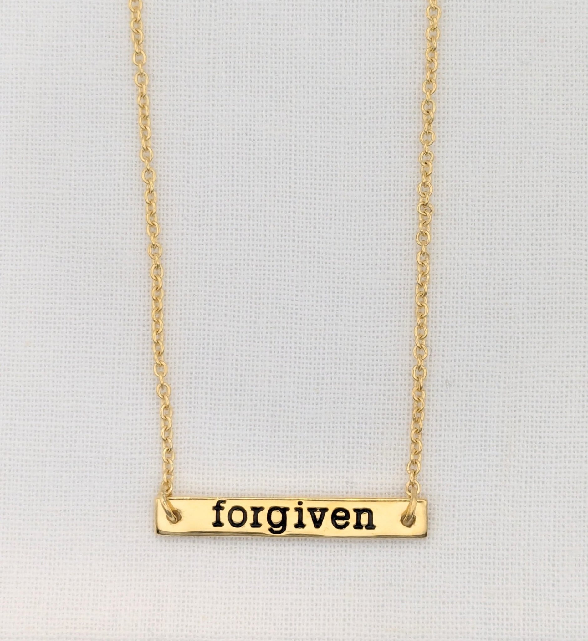 Bar Necklace | Forgiven
