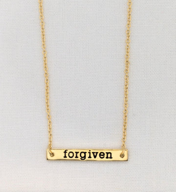Bar Necklace | Forgiven